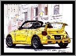 Kalendarz, Daihatsu Copen, Rysunek