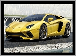 Żółty, Lamborghini Aventador